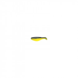 Twister rybka 5 cm 32-Yellow,Black